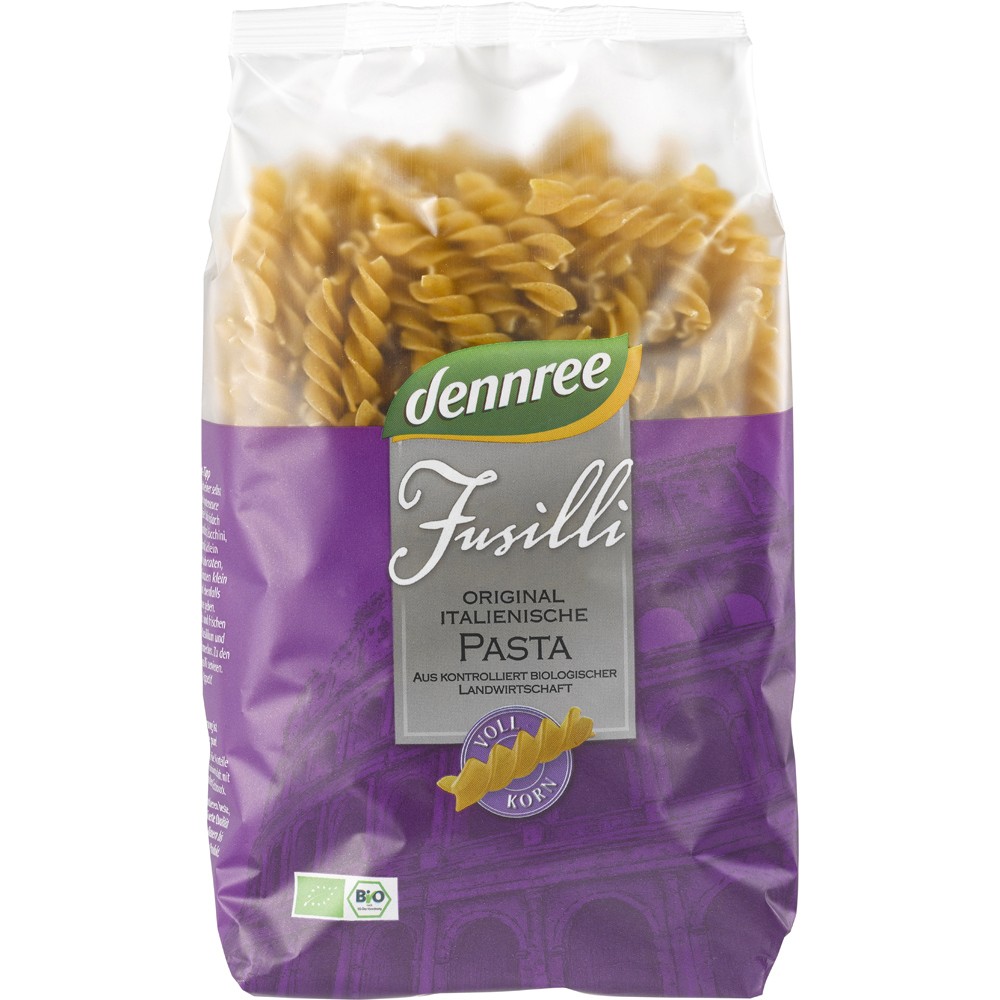 Fusilli din grau dur integrale