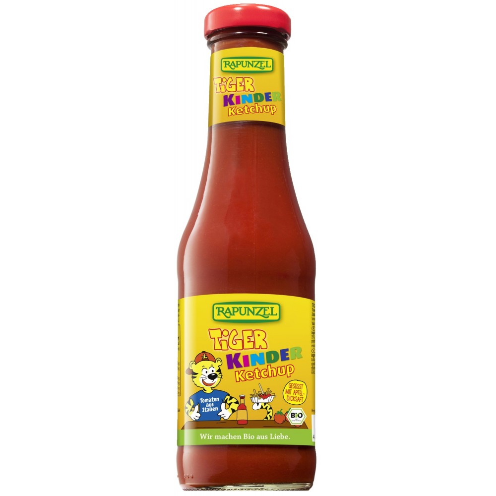 Ketchup de tomate indulcit cu sirop de mere pentru copii