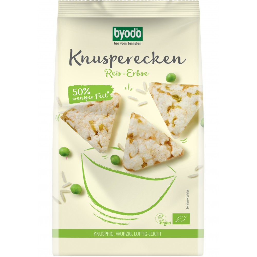 Mini Crackers din orez si mazare, fara gluten
