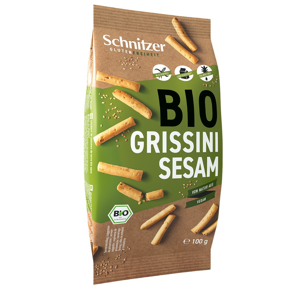 Mini grisine cu susan, fara gluten