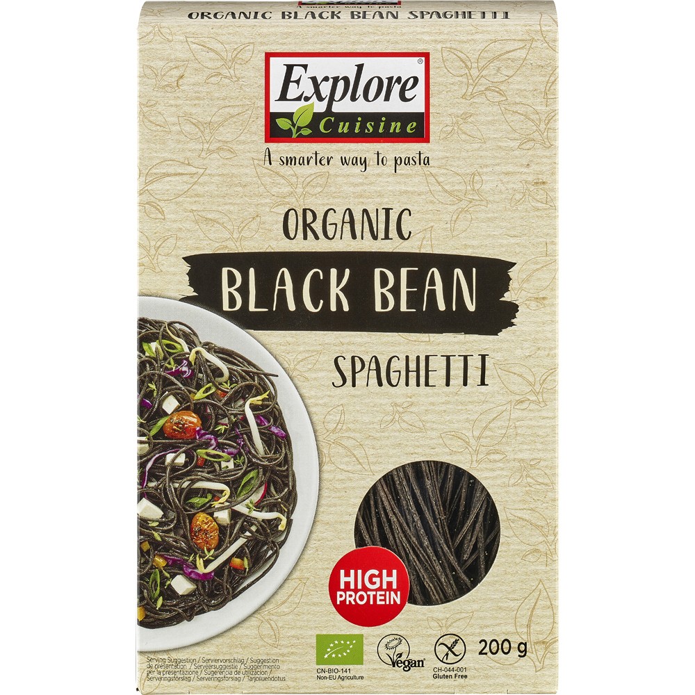 Spaghetti proteice din soia neagra, fara gluten